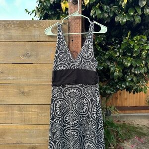 Patagonia Black and White Patterned Dress